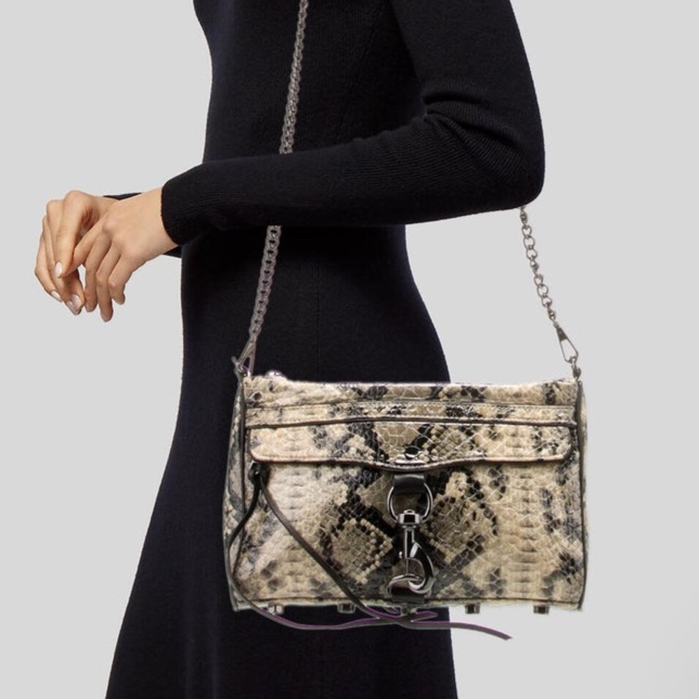 Rebecca Minkoff Snakeskin Crossbody Bag